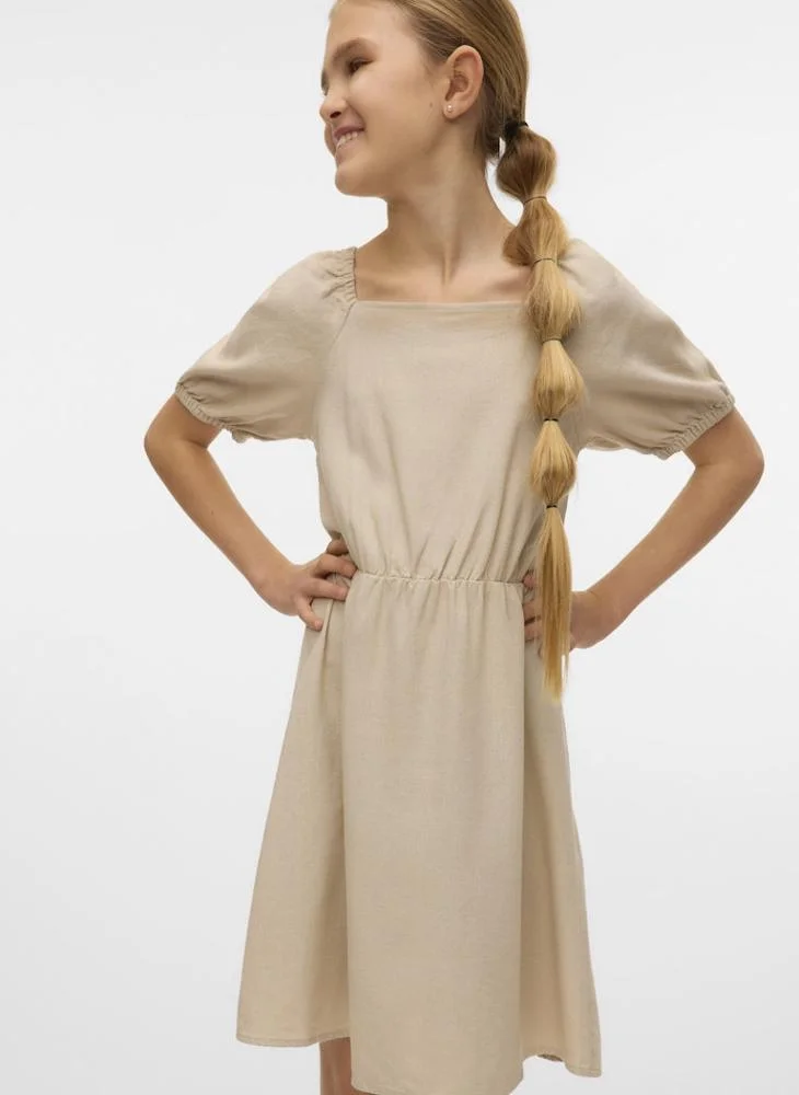 فيرو مودا جيرل Kids Essential Square Neck Dress