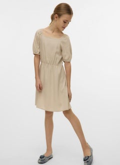 Vero Moda Girl Kids Essential Square Neck Dress  - Image 3