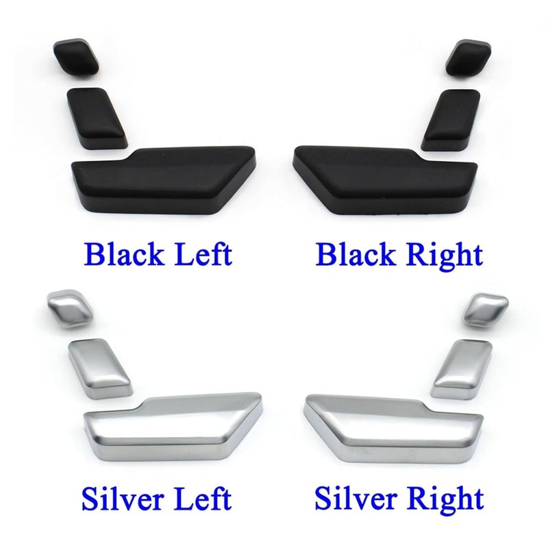 DEMULAX Car Seat Adjustment Switch Cover Set - Image 4