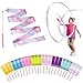 YANMIN Princess Party Favors 24pcs Dance Ribbon Wand for Kids 48 812 Princess Mermaid Birthday Party Streamers Decorations Supplies Girls Princess Party Carnival Outdoor Games Goodie Bag Stuffers - Image 2