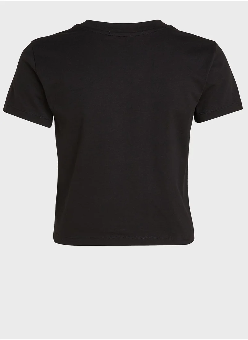 Calvin Klein Jeans Crew Neck Logo T-Shirt