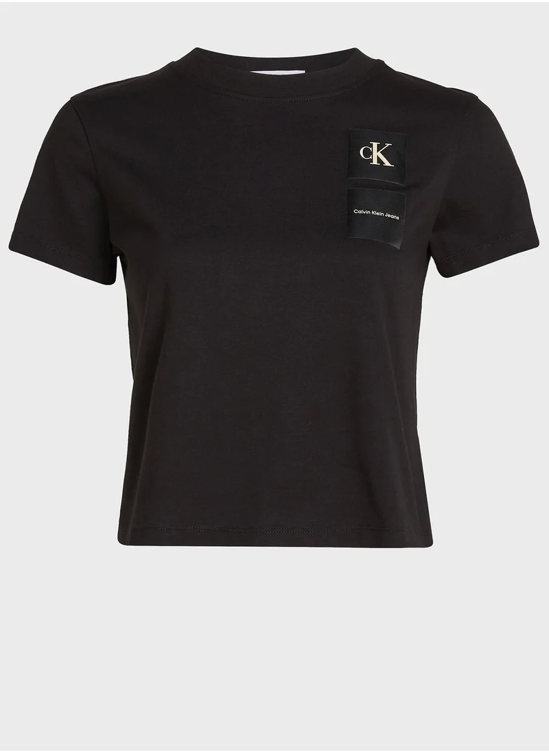 Calvin Klein Jeans Crew Neck Logo T-Shirt