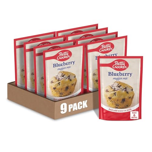 Betty Crocker Blueberry Muffin Mix 65 oz Pack of 9 - Image 1