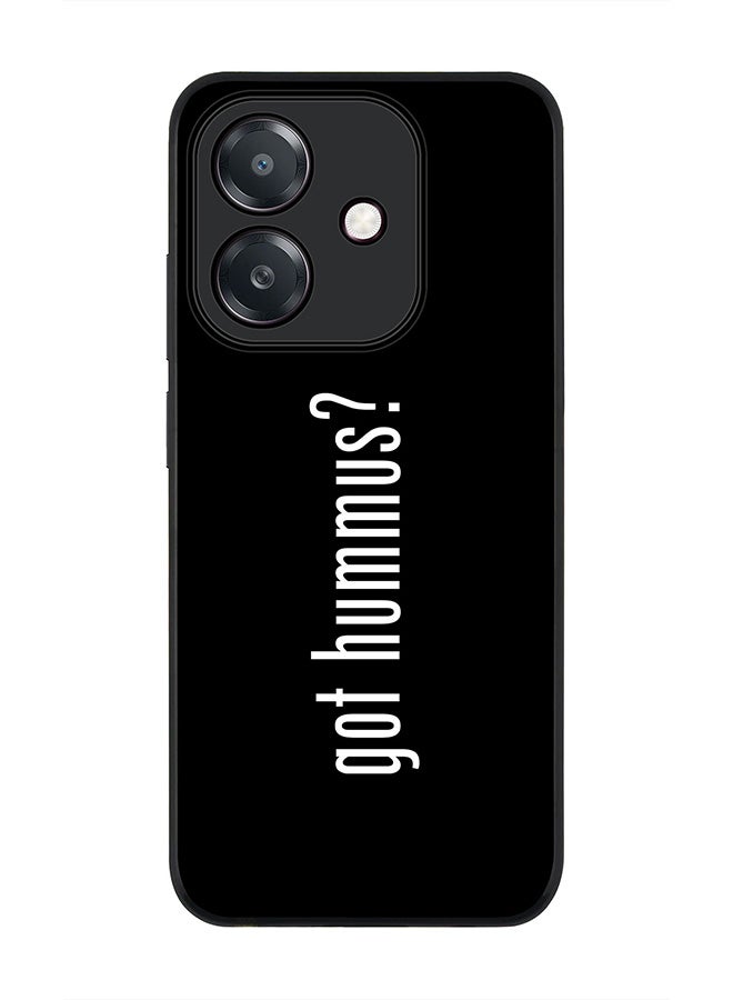 Stylizedd For Oppo A5i Case,Slim fit Camera Protection, Shockproof Thin Phone cover  - Got Hummus?