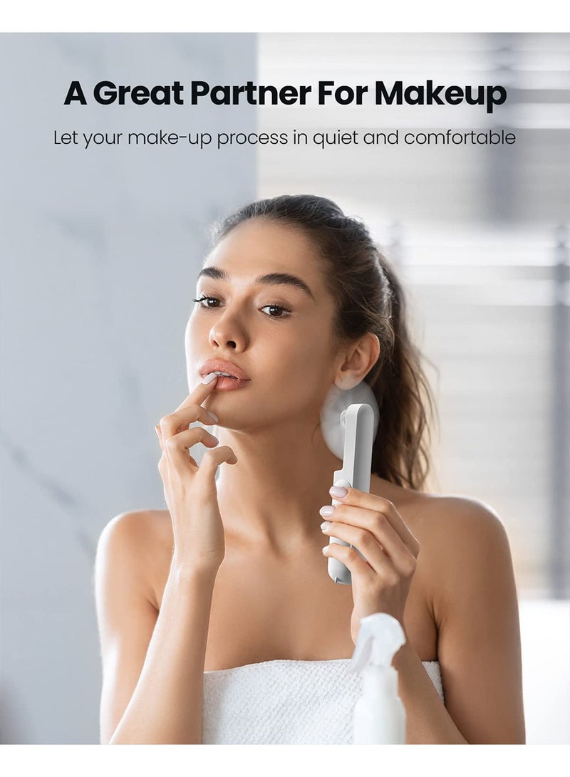 fantasize Handheld Mini Fan, 3 IN 1 Hand Fan, 1500mAh Battery Operated 14-21 hours, USB Rechargeable Foldable Fan, Quiet Personal Fan with Power Bank, Travel For Women, Outdoor - Image 4