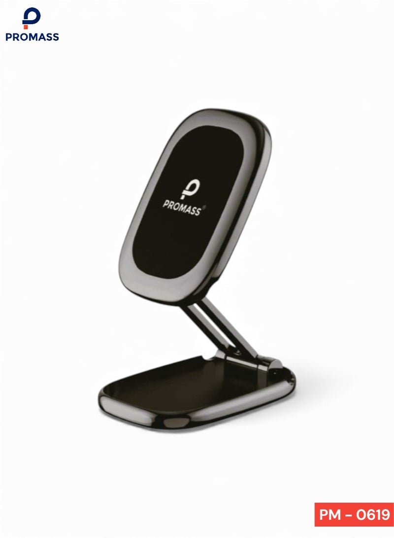 بروماس حامل هاتف جوال للسيارة【مناسب لـماجسيف】حامل هاتف قابل للتعديل ماجسيف للسيارة ايفون مغناطيسي, استند جوال مغناطيسي (دوران 360° درجة), قوة مغناطيس عالية و آمنه للهاتف أثناء القيادة متوافق مع ايفون وجالكسي وهواوي وغيرها, مناسب لهاتف ايفون 17/16/15، سامسونج S25/S24 - Image 1