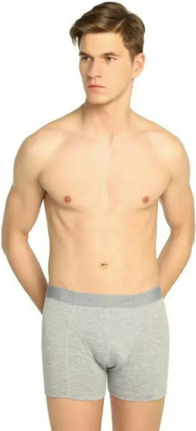 توتكو 10 Pieces Gray Color Lycra Boxer