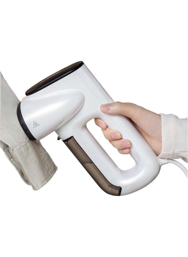 نياكاسا مكواة بخار نيكاسا ماجيك 1 المحمولة مع خاصية الشفط | 2 في 1 كي بالبخار، قوة شفط 2300 باسكال، تسخين سريع، خزانين للماء، مثالية للسفر - Image 1