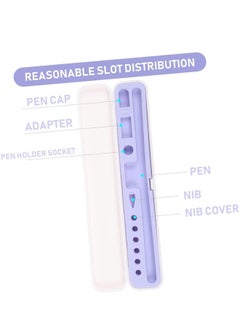 ShebSheb Carrying Case Compatible with Apple Pencil 2nd Generation and 1st Gen Pencil and Samsung Galaxy S-Pen Series, Pencil case Consists of Hard PC Shell and Soft Silicone Inner  - Image 2
