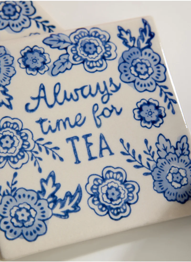 Sass & Belle Blue Willow Coasters (Set of 4)