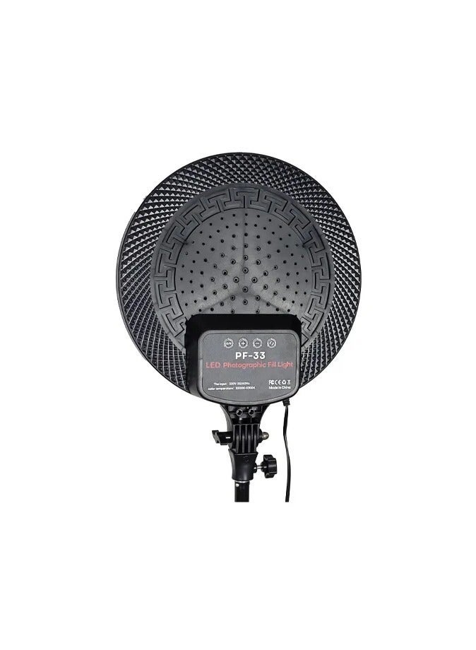 High Performance PF 33 LED Panel with 2.1M Tripod Stand Bright Adjustable Lighting Solution - Image 2
