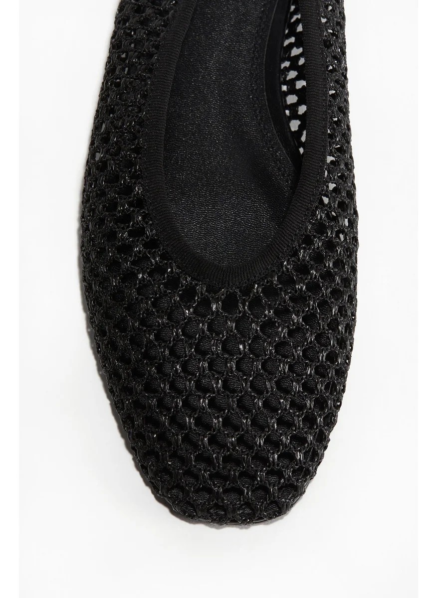 H&M Braided Ballet Pumps