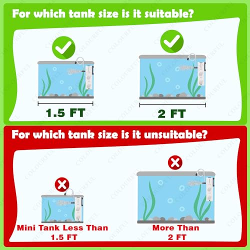 COLOURFUL Sunsun 4 In 1 Ultra-Quiet Multifunctional Submersible Filter Pump | Aquarium Internal Filter For Crystal Clear Fish Tank | Xiaoli Xqp Series | Xqp-500F | For 1.5 To 2 Ft Tank - Image 5