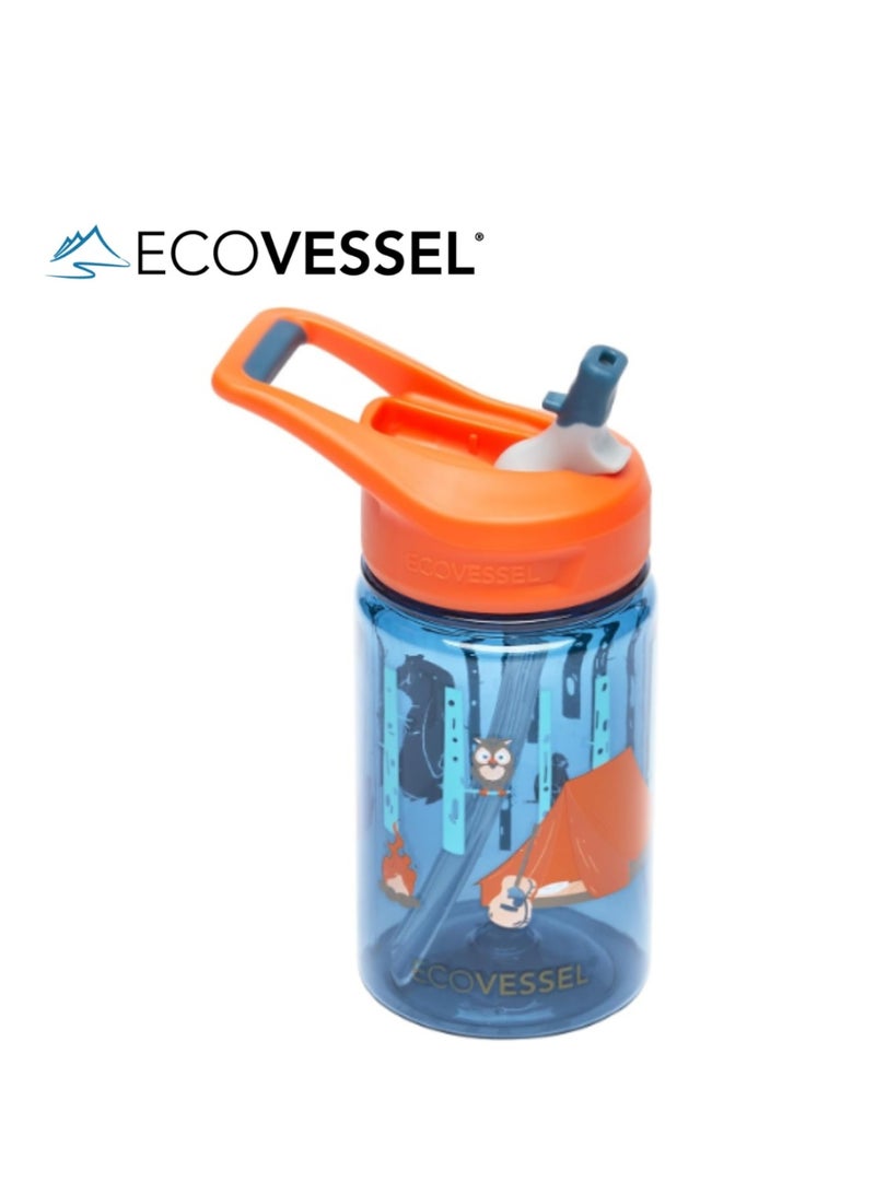 إكو فيسل زجاجة مياه سبلاش للأطفال 12 أونصة 370 مل - Image 1