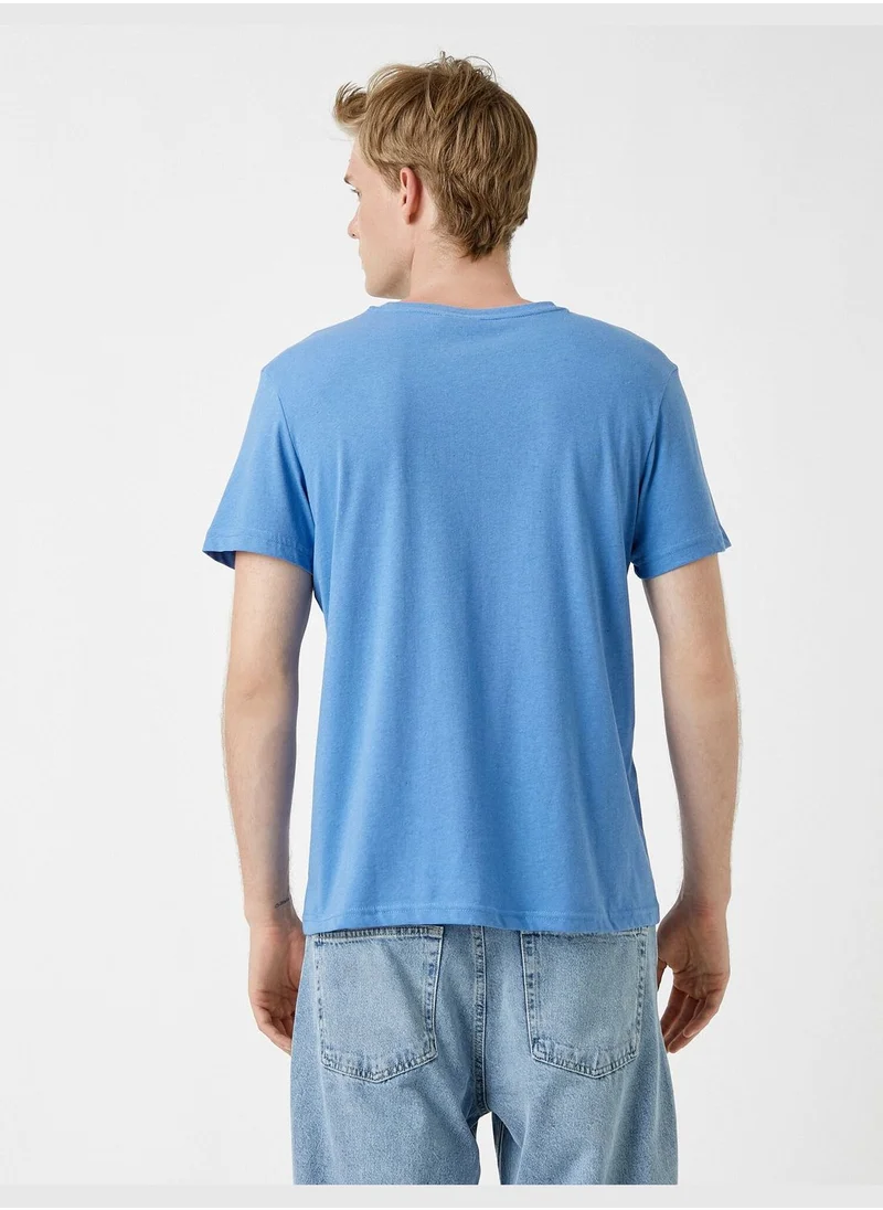 KOTON Leonardo da Vinci T-shirt Printed