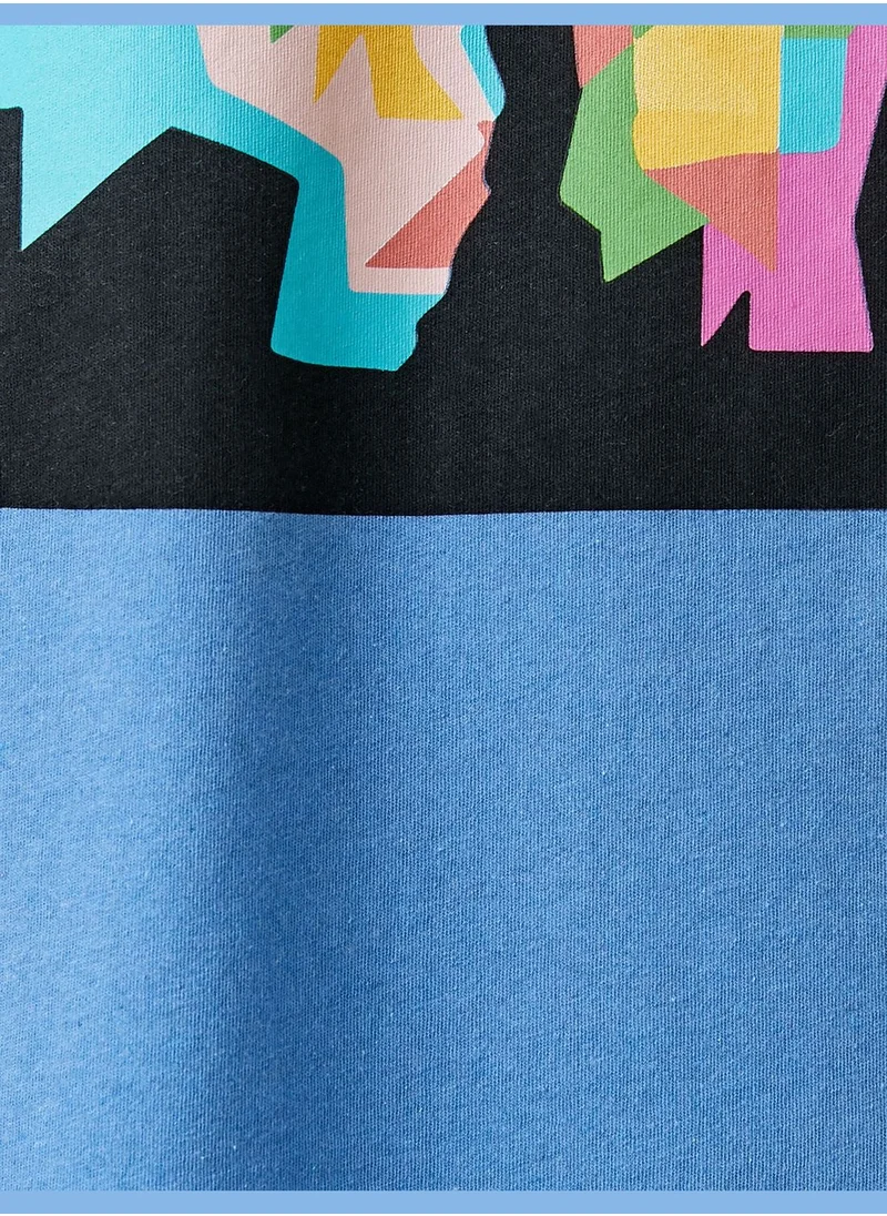 KOTON Leonardo da Vinci T-shirt Printed