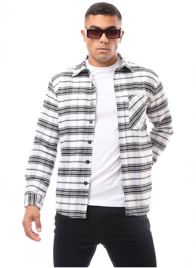 RAVIN Multicolour Buttoned Comfy Patterned Shirt  - Image 1