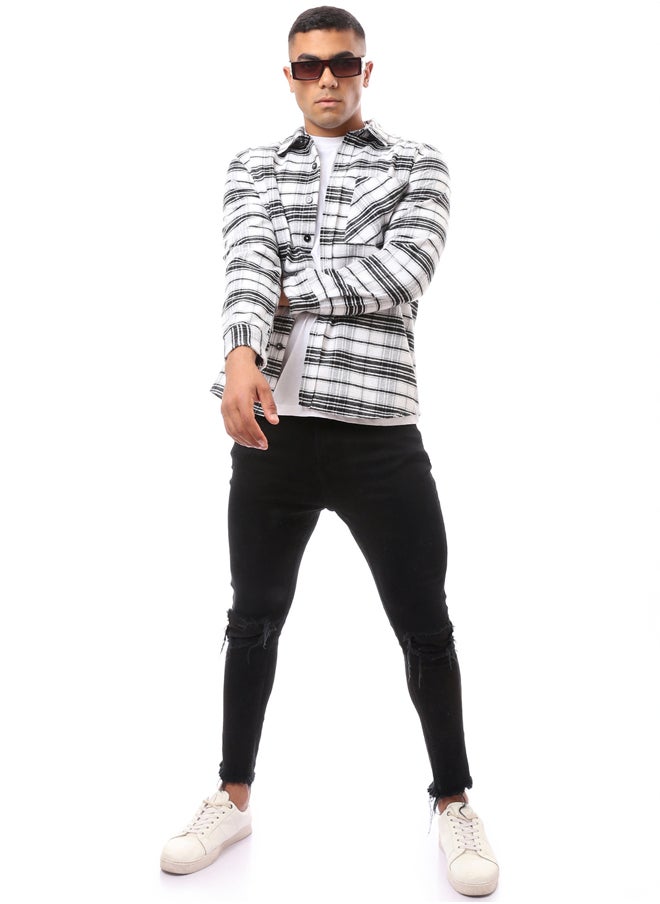 RAVIN Multicolour Buttoned Comfy Patterned Shirt  - Image 5