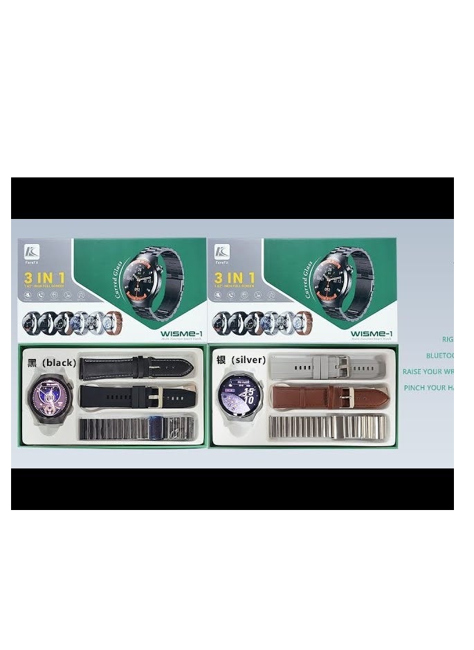 WISME - Wisme Smart Watch 3 in 1 - Image 1