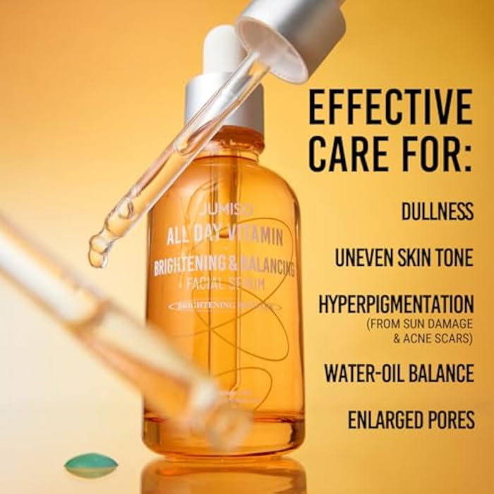 JUMISO All Day Vitamin Serum, Brightening & Balancing Facial Serum, Gift, Vitamin C, A, B, D, E , Serum with Vitamin, Korean Skincare, Skin brightening, soothing, Vegan serum, Vitamin tree extract 86.14%, Niacinamide 20,000ppm,1.01 fl oz (serum) - Image 3