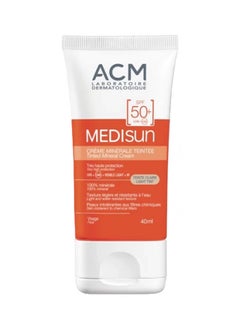 Laboratoire Acm Medisun Tinted Mineral Cream Spf50+ Light Tint 40ml
