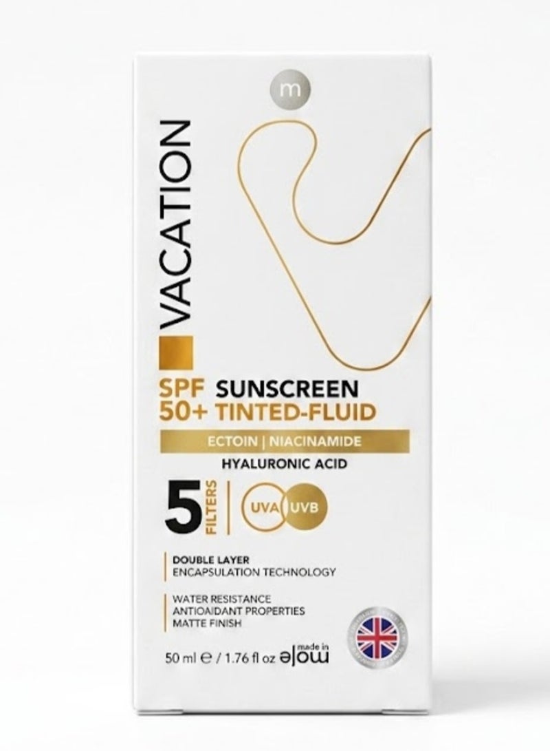 فاكيشن فاكايشن واقي شمس  الملوّن بدرجة حماية SPF 50 – 50 مل - Image 2