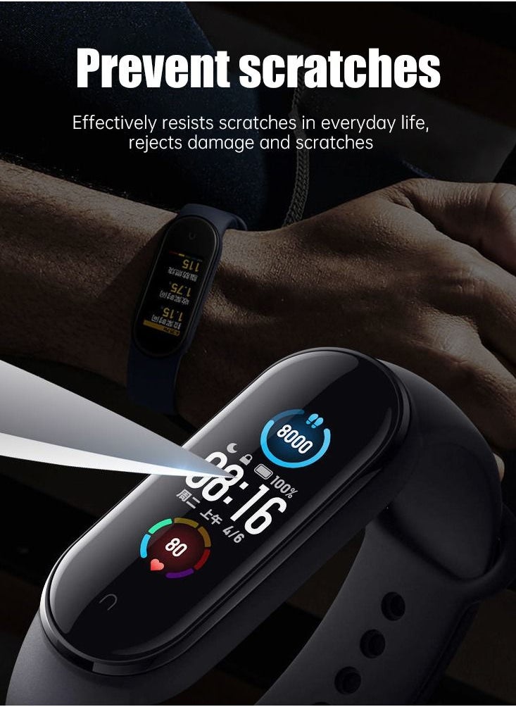 FITME 4 pcs PMMA 3D screen protector for Xiaomi Mi band 7  - Image 5
