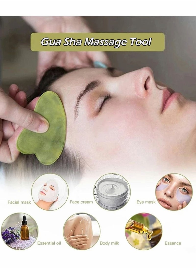 Excefore Gua Sha Scraping Massage Tool,  7 in 1 Chinese Gua Sha Kit for Facial Neck Arms Body Legs Back  - Image 3