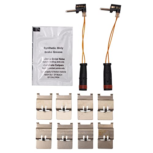 TRQ Front Brake Pads Ceramic Compatible with 2020-2022 Mercedes-Benz CLA250 GLA250 GLE350 - Image 4