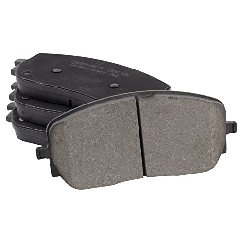 TRQ Front Brake Pads Ceramic Compatible with 2020-2022 Mercedes-Benz CLA250 GLA250 GLE350 - Image 3