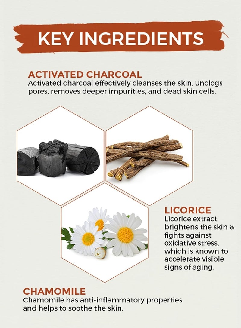 OSHEA Herbals Bamboo Charcoal Peel Off Mask 120 g - Image 3