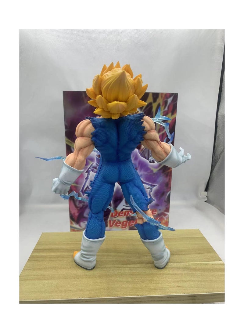 Anime Character Hero BT Crazy Demon Bei GK Model Figure Transformed Into Vegeta Anime Figure Ornament Gift 28cm - Image 3