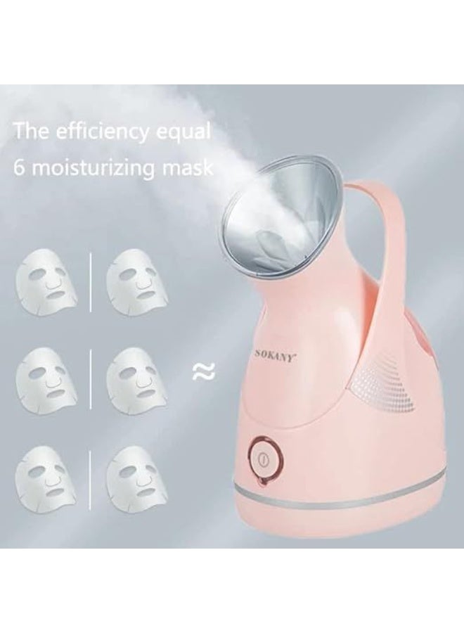 sokany ZJ-6580 Face Steamer Facial Ionic Steamer - Image 3