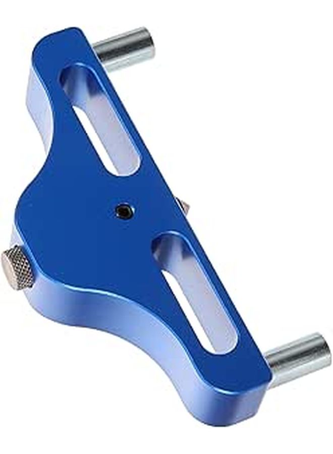 Aluminum Alloy Offset Marking Tool 95mm for Precise Woodworking Center Finder Gauge - Image 1