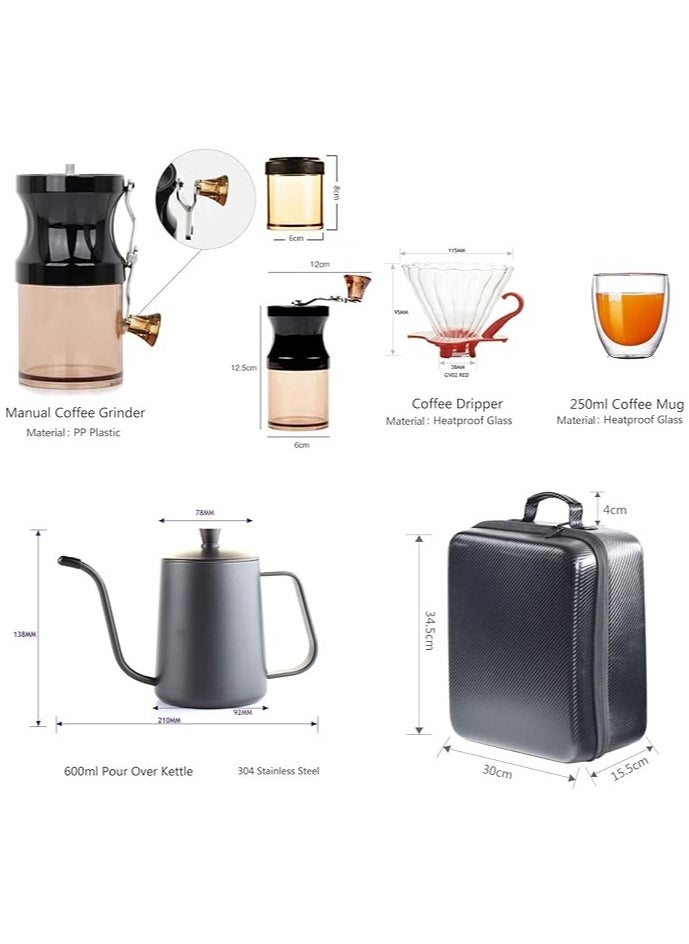 طقم V60 مكون من 12 قطعة لتنقيط القهوة مع حقيبة أدوات - pzsku/Z1E35221AC90D099D938DZ/45/_/1723920918/e963af1e-352d-4773-979c-9bd8301589f8