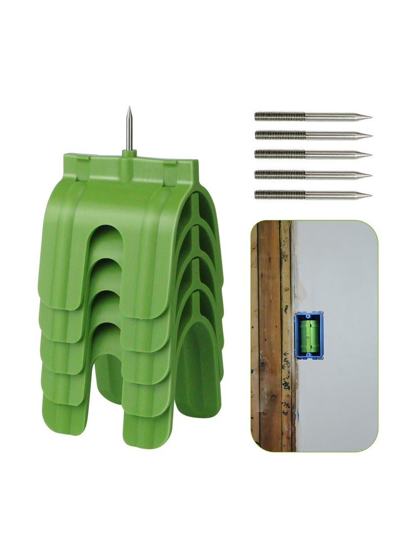 Y&D 5Pcs Drywall Outlet Marker Electrical for Installation Box No Measuring Needed Marking Tool Outlets Wire Protection  - Image 1