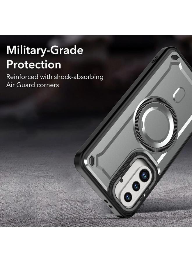 S-TOP Case For Samsung Galaxy A56 5G MagSafe PC Phone Case with Lens Holder - Image 2