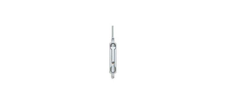 CRL DL2210A18 Aluminum 18 Offset Flush Bolt