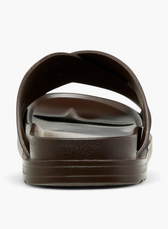 ال بي ال من شو اكسبرس Cross Strap Slip-On Sandals