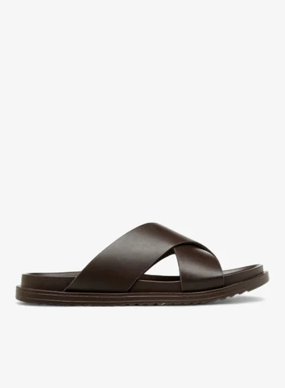 LBL by Shoexpress Cross Strap Slip-On Sandals