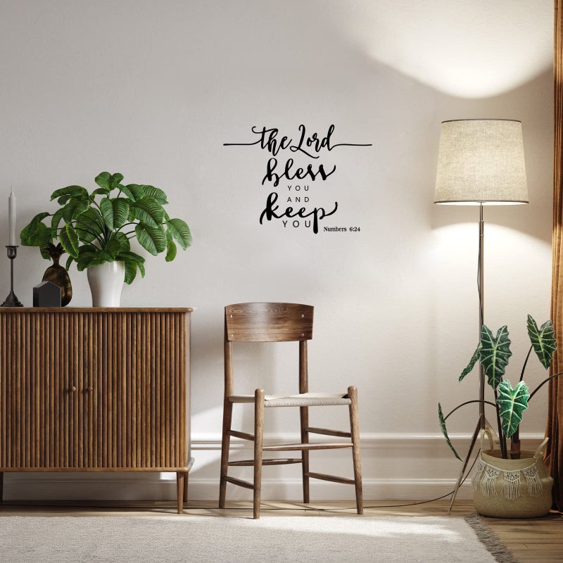 BBTO Bible Verse Wall Stickers Inspirational Quote Wall Decals Religious Motivational Scripture Sticker Peel and Stick for Bedroom Living Room Office Bathroom(Be Brave) - Image 5