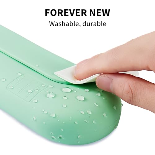 AGIKET Silicone Makeup Brush Holder Travel Cosmetic Bag：Soft Portable Cosmetic Face Brushes Holder with Upgrade Anti-Fall Out Magnetic Closure, Large Travel Makeup Brush Case - Green - Image 5
