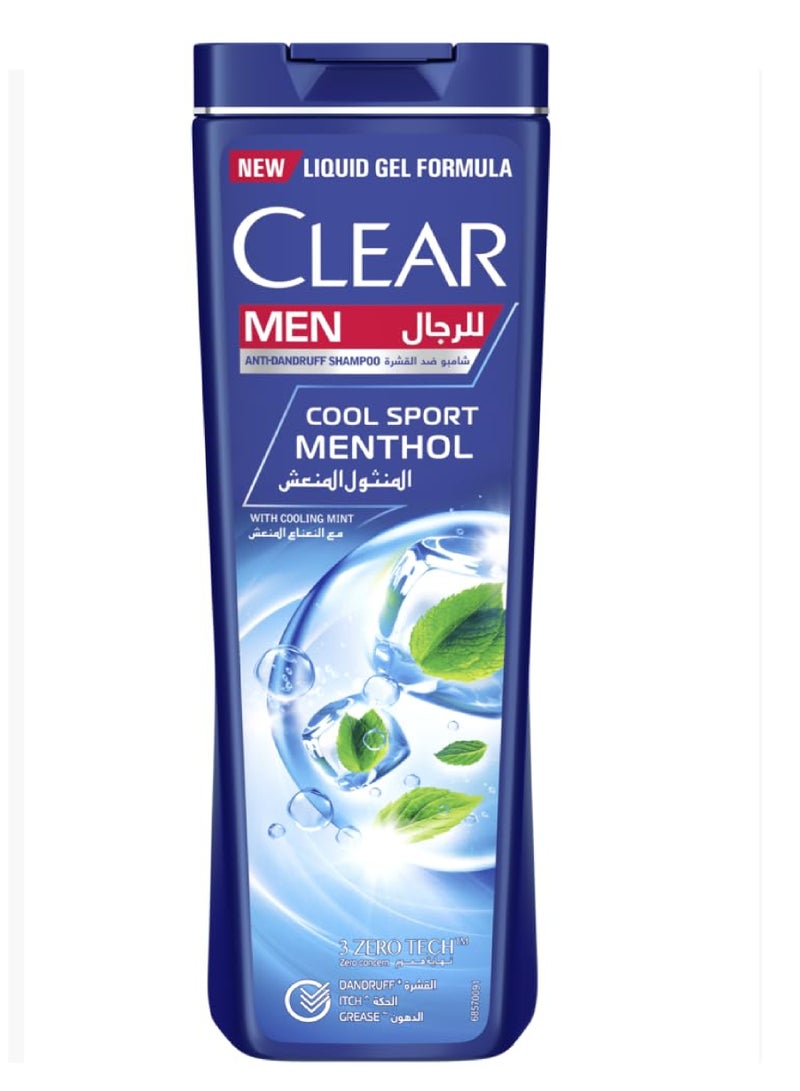 Clear Men Shampoo Cool Mentol 400Ml
