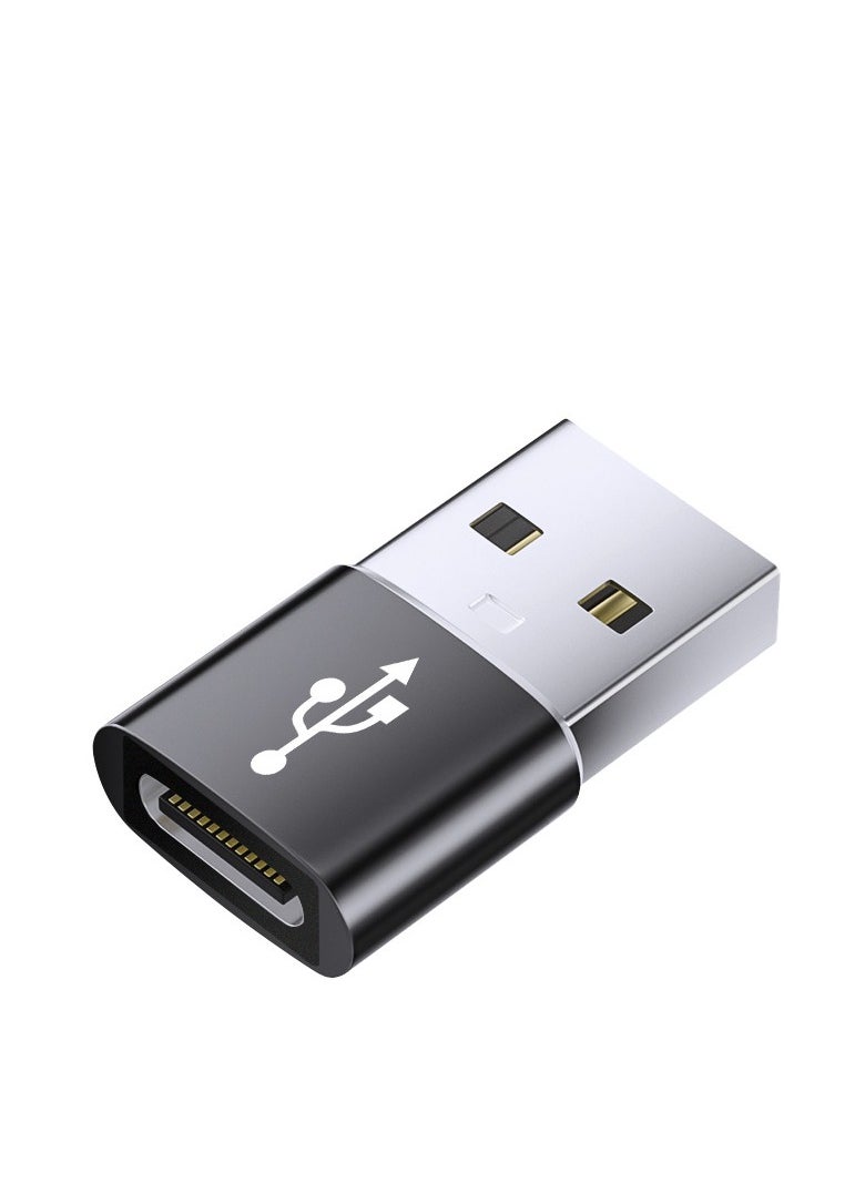 Angmei - USB to USB C Adapter (2Pcs)【10Gbps Transfer】 Type C to USB 3.0 OTG Adapter USB C Converter Compatible for【Samsung S24 Ultra Series】【iPhone 15 16 Pro Max】iPad,MacBook,Tablets,USB C Earphone - Image 1