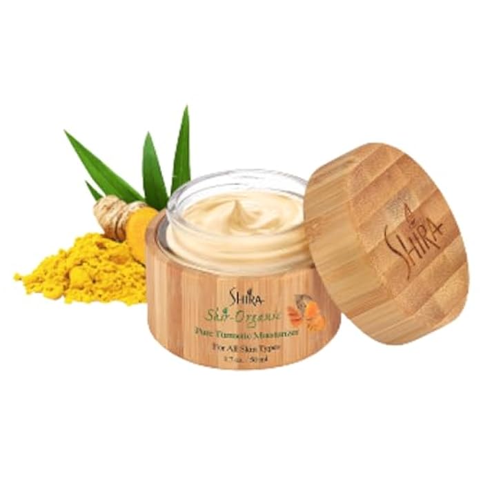 Shira Shir Turmeric Moisturizer - 15ml - Organic Anti-Aging Cream with Vitamins B6 & C, Improves Skin Elasticity, Reduces Acne Scars, Hydrating Facial Moisturizer for Radiant Skin, Natural Skincare - Image 2