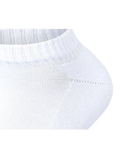SAM SOCKS Men Set of 3 Ankle Half Terry Socks Plain White  - Image 3