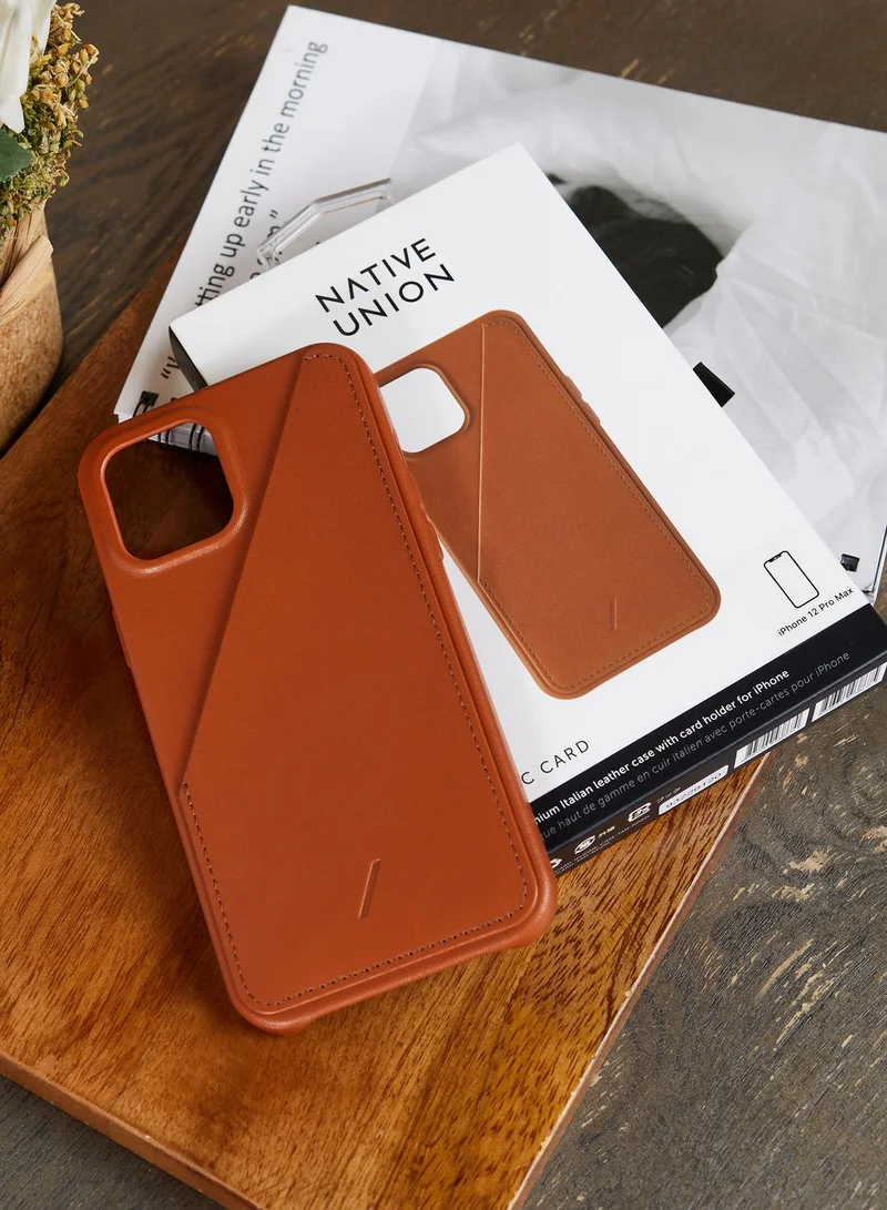 Native Union Click Card iPhone 12/12 Pro Max Case
