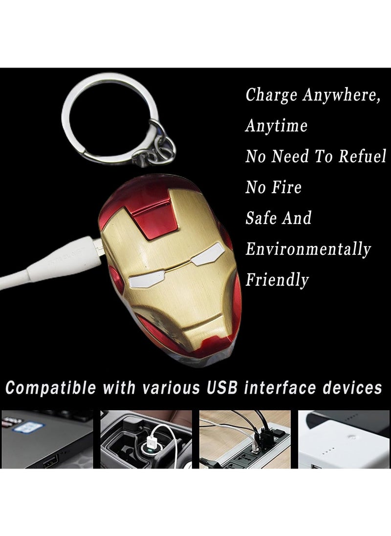 Iron Man Electric USB Lighter