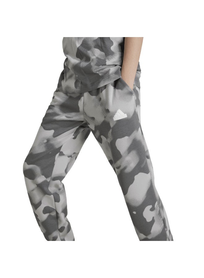 Adidas adidas J Fi Aop Pt Grey Training Pants 7-8Y  - Image 4