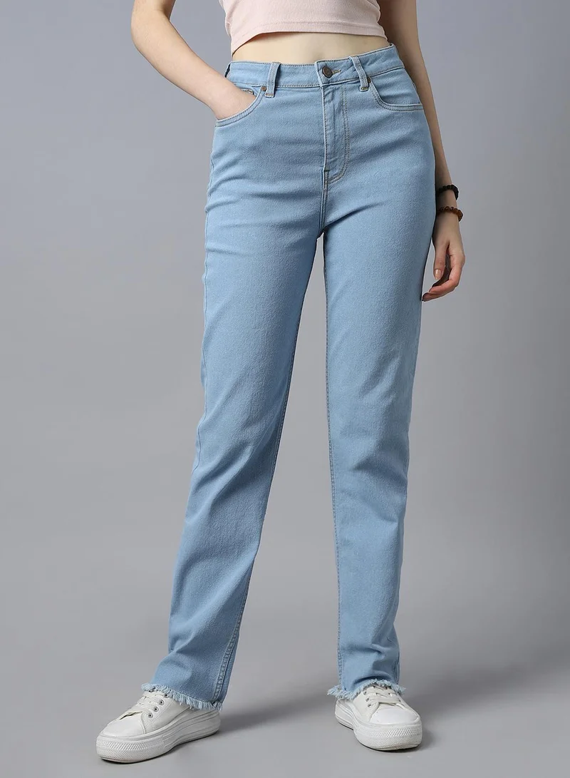 HIGH STAR Indigo Jeans for Women